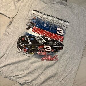 VTG Dale Earnhardt #3 GoodWrench Service Shirt 7 Championships Grey Size X-Large